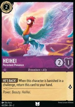 Heihei - Wiederkehrende Erscheinung 2ROF-43 Uncommon Boosterfrisch Englisch Foil