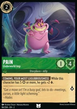 Pech - Schelm der Unterwelt 2ROF-86 Uncommon Boosterfrisch Englisch Foil