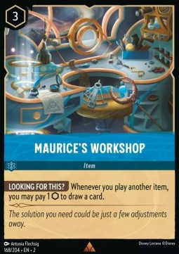 Maurice' Werkstatt 2ROF-168 Rare Boosterfrisch Englisch Foil