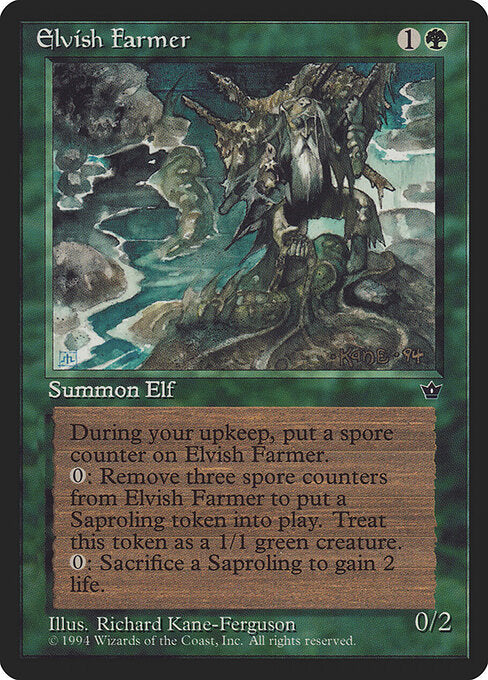 Elvish Farmer FEM- Rare Excellent Englisch