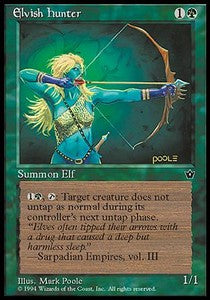 Elvish Hunter (V.1) FEM- Common Excellent Englisch