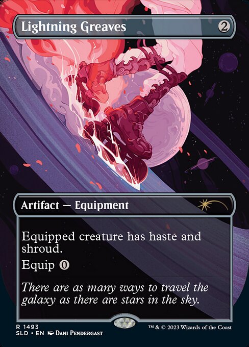 Lightning Greaves SLDSV23-1493 Rare Near Mint Englisch Foil