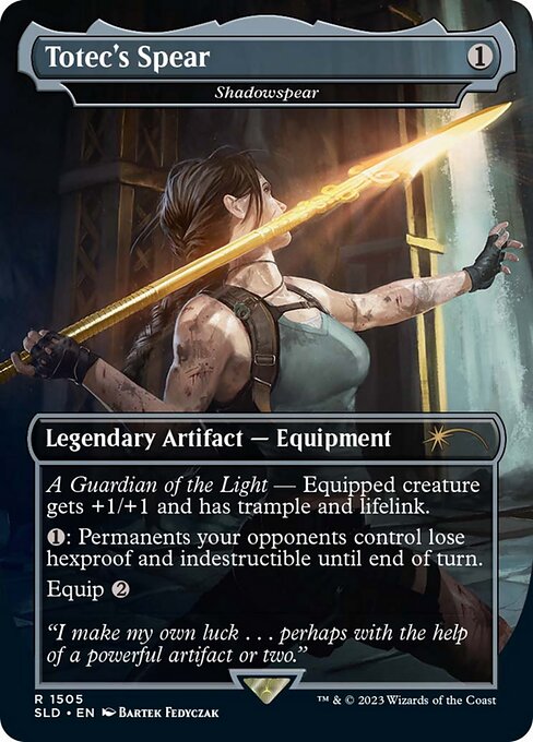 Shadowspear SLDSV23-1505 Rare Near Mint Englisch Foil