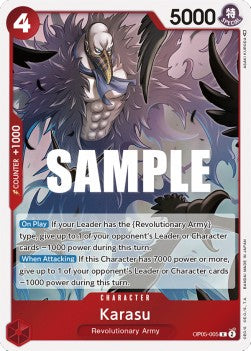 Karasu (OP05-005) OP05 Rare Near Mint Englisch
