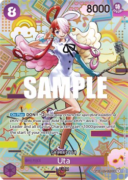 Uta (OP02-120) OP05 Special Rare Near Mint Englisch