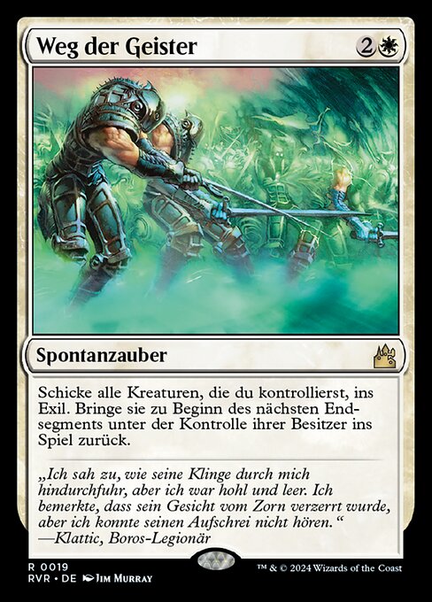 Weg der Geister RVR-19 Rare Near Mint Deutsch