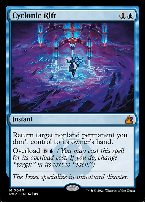 Cyclonic Rift RVR-40 Mythic Near Mint Englisch Foil