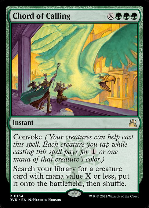 Chord of Calling RVR-134 Rare Near Mint Englisch Foil
