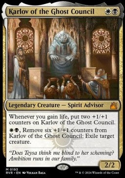 Karlov of the Ghost Council RVR-193 Mythic Near Mint Englisch