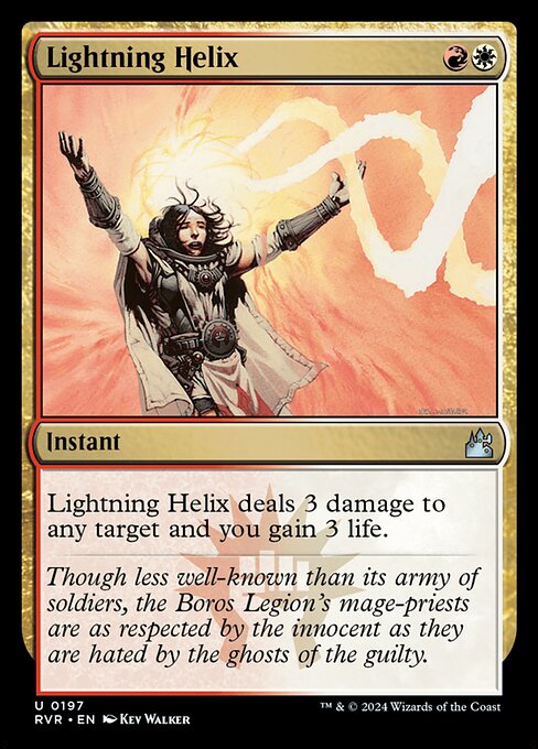 Lightning Helix RVR-197 Uncommon Excellent Englisch
