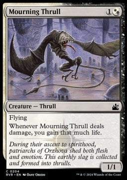 Trauerthrull RVR-204 Common Excellent Englisch Foil