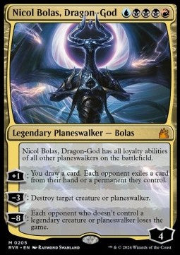 Nicol Bolas, Dragon-God RVR-205 Mythic Excellent Englisch