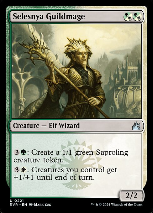 Selesnija-Gildenmagier RVR-221 Uncommon Excellent Englisch Foil