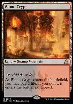 Blood Crypt RVR-273 Rare Near Mint Englisch