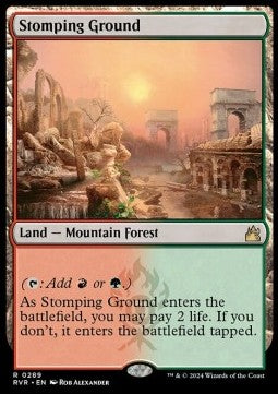Stomping Ground RVR-289 Rare Near Mint Englisch