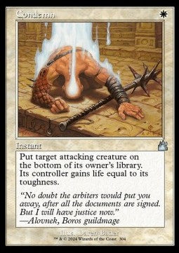 Condemn XRVR-304 Uncommon Excellent Englisch Foil