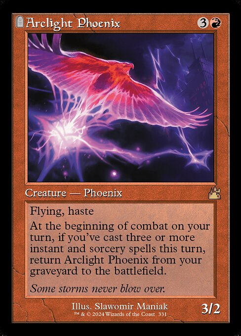Lichtbogen-Phoenix (V.1) XRVR-331 Rare Near Mint Englisch