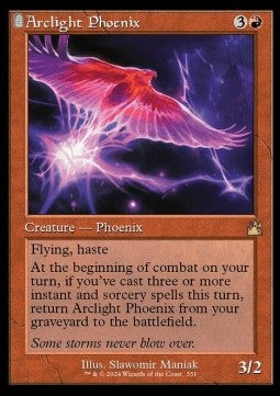 Lichtbogen-Phoenix (V.1) XRVR-331 Rare Near Mint Englisch Foil