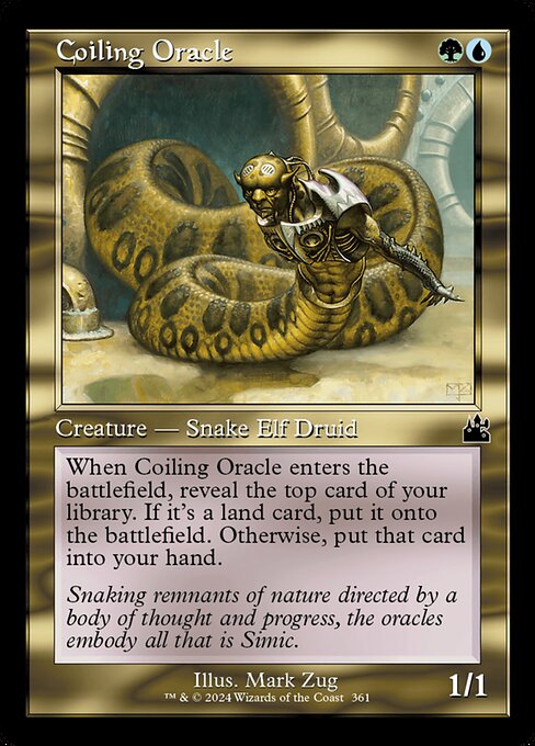 Gewundenes Orakel XRVR-361 Common Near Mint Englisch Foil
