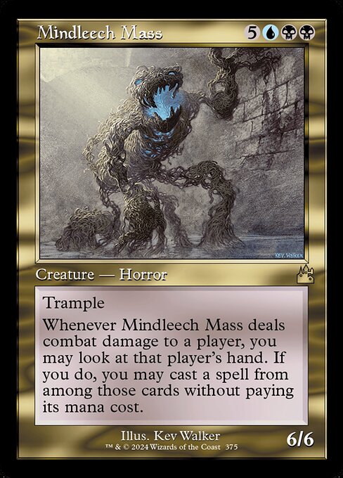 Mindleech Mass XRVR-375 Rare Near Mint Englisch