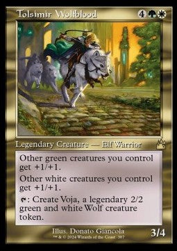 Tolsimir Wolfsblut XRVR-387 Rare Excellent Englisch Foil