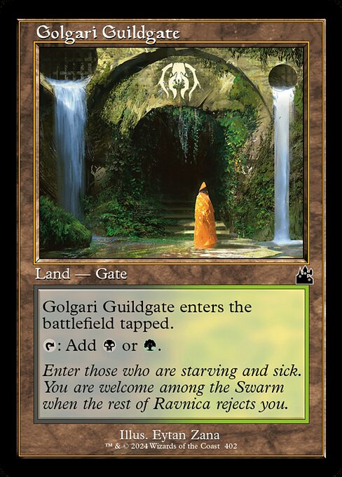 Golgari-Gildeneingang XRVR-402 Common Excellent Englisch