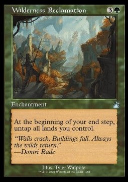 Wilderness Reclamation XRVR-458 Uncommon Excellent Englisch Foil
