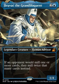 Bruvac the Grandiloquent XRVR-418 Mythic Near Mint Englisch Foil