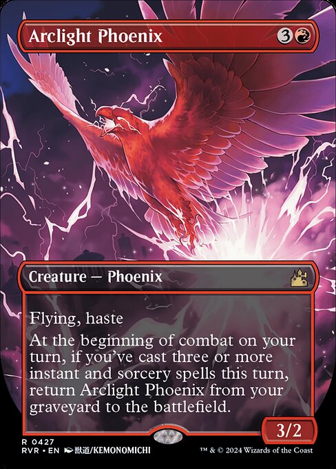 Lichtbogen-Phoenix (V.2) XRVR-427 Rare Near Mint Englisch