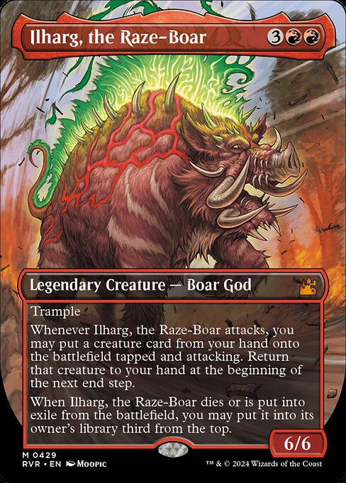 Ilharg, the Raze-Boar XRVR-429 Mythic Near Mint Englisch