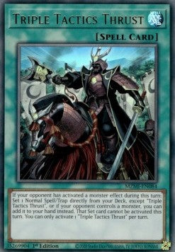 Triple Tactics Thrust MZMI-084 Ultra Rare Excellent Englisch 1. Auflage