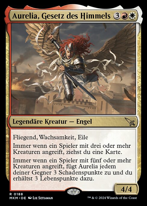 Aurelia, Gesetz des Himmels MKM-188 Rare Excellent Deutsch
