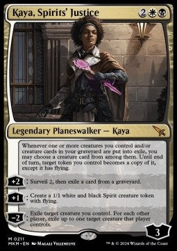 Kaya, Richterin der Geister MKM-211 Mythic Near Mint Deutsch