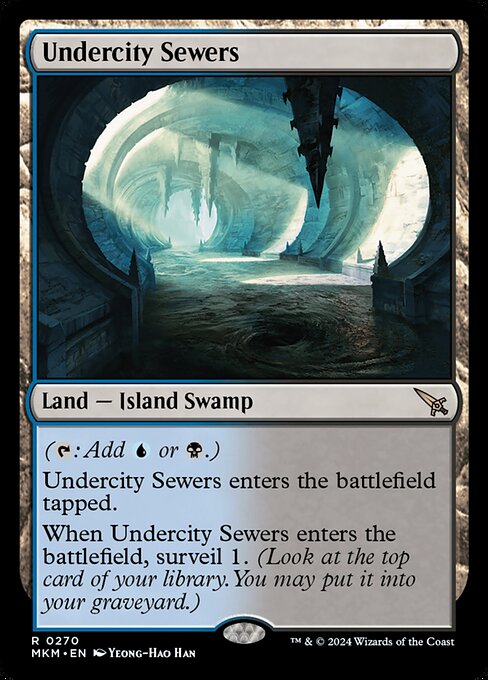 Undercity Sewers MKM-270 Rare Near Mint Englisch