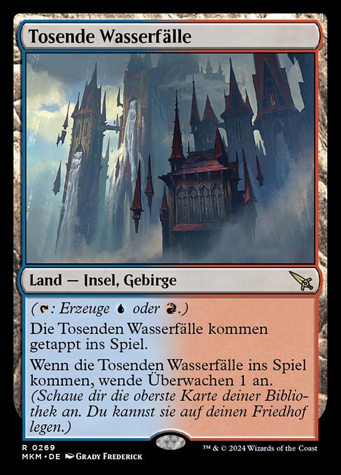 Tosende Wasserfälle MKM-269 Rare Excellent Deutsch