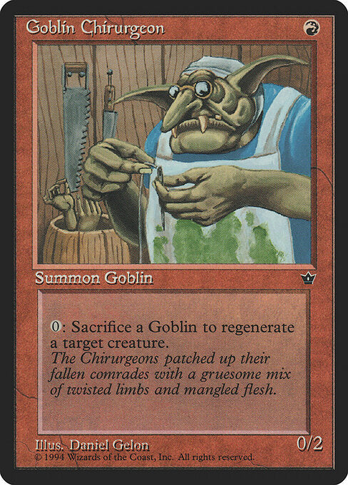 Goblin Chirurgeon FEM- Common Good Englisch