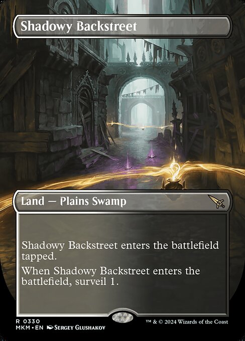 Shadowy Backstreet XMKM-330 Rare Near Mint Englisch