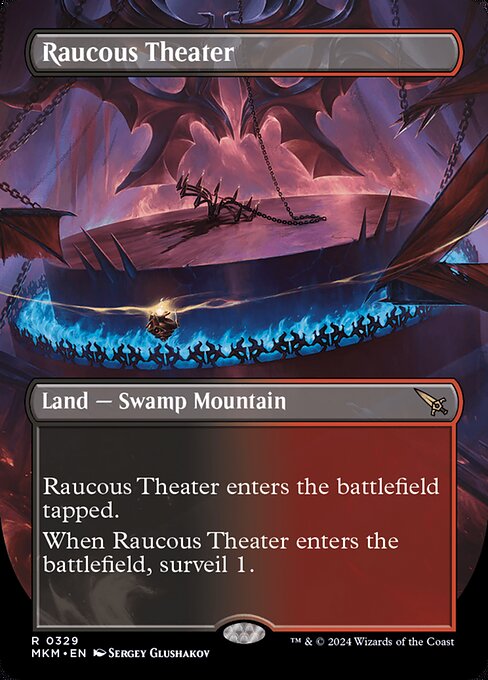 Raucous Theater XMKM-329 Rare Near Mint Englisch Foil
