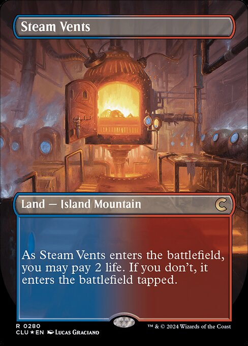 Steam Vents CLU-280 Rare Excellent Englisch Foil