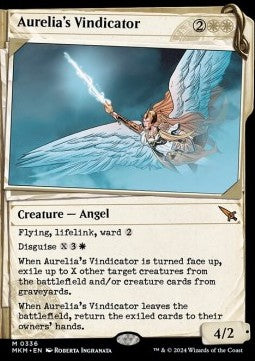 Aurelias Verfechterin (V.1) XMKM-336 Mythic Excellent Englisch