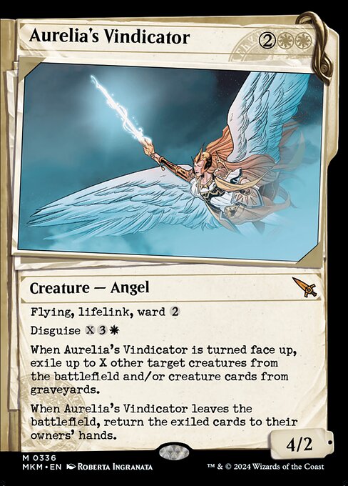 Aurelias Verfechterin (V.1) XMKM-336 Mythic Near Mint Englisch Foil