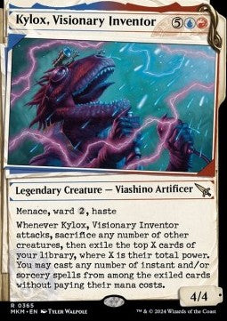 Kylox, visionärer Erfinder XMKM-365 Rare Near Mint Deutsch