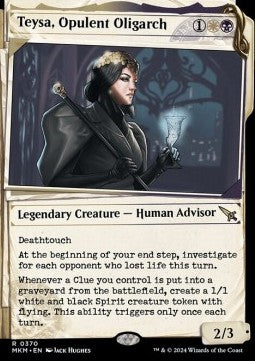 Teysa, prunkvolle Oligarchin (V.2) XMKM-370 Rare Excellent Englisch Foil