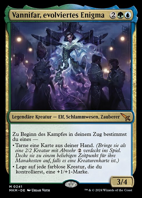 Vannifar, evolviertes Enigma MKM-241 Mythic Near Mint Deutsch
