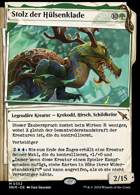 Stolz der Hülsenklade (V.1) XMKM-352 Mythic Near Mint Deutsch