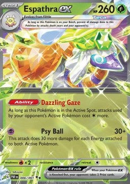 Psiopatra ex PAF-006 Double Rare Excellent Deutsch