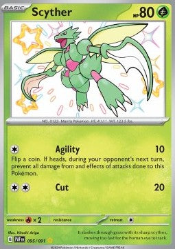 Sichlor PAF-095 Shiny Rare Near Mint Deutsch
