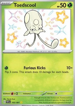 Tentagra PAF-105 Shiny Rare Played Deutsch