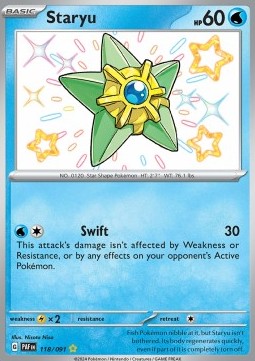 Sterndu PAF-118 Shiny Rare Near Mint Deutsch