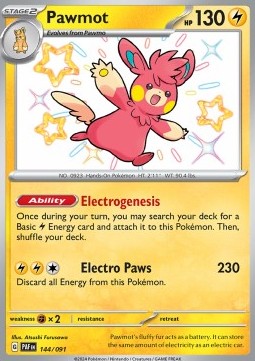 Pamomamo PAF-144 Shiny Rare Excellent Deutsch